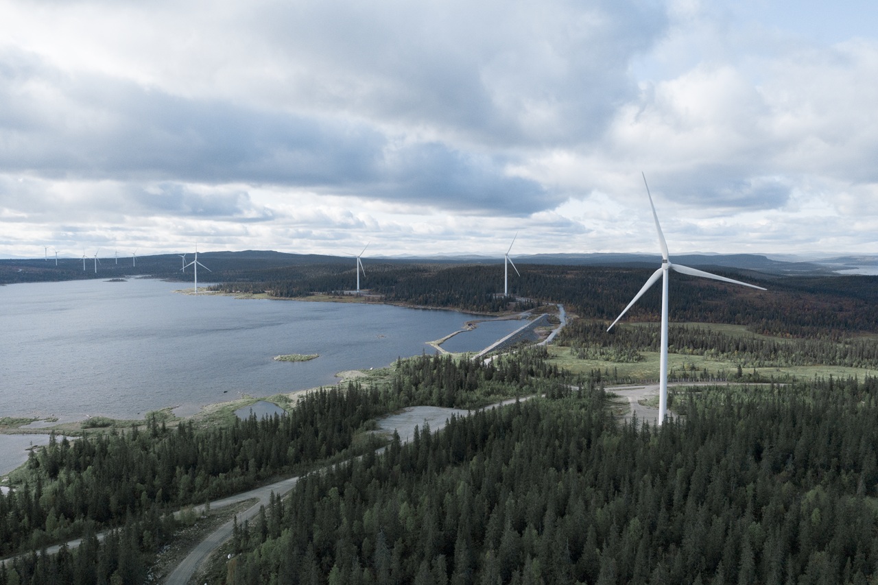Windkraftanlagen in der Natur