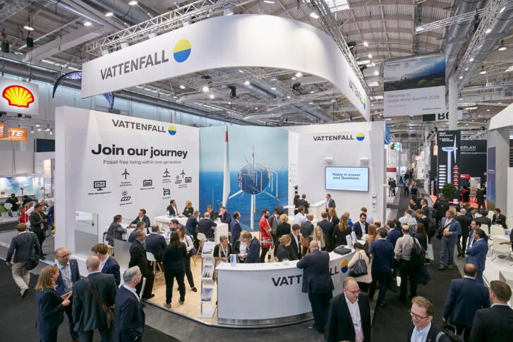 Messestand Vattenfall