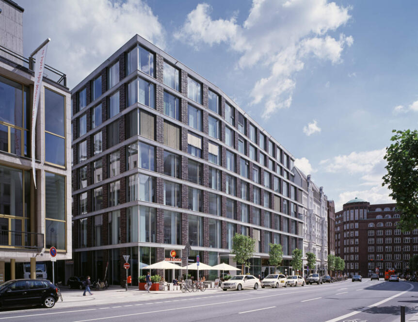 Metropolis-Haus in Hamburg von außen