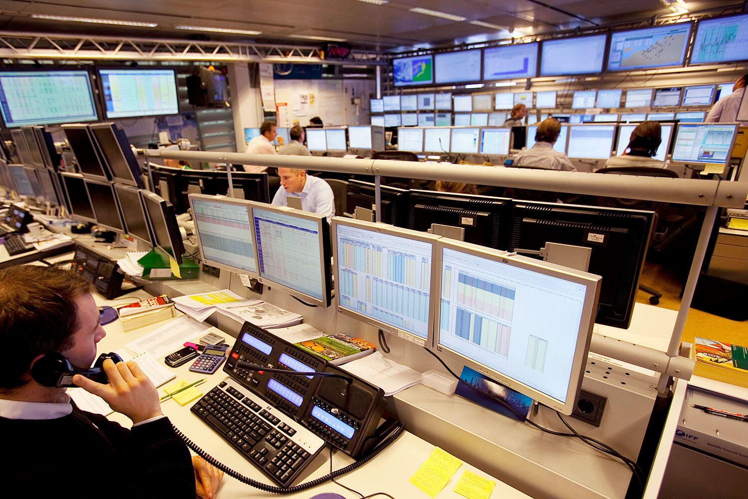 Mitarbeiter Trading Floor